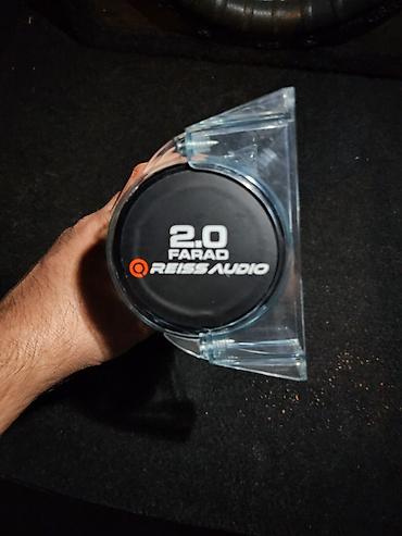 Avtoelektronika: REISS Audio 2.0 Farad avtomobil audio kapasitörü - Tutum: 2.0 Farad – — 1