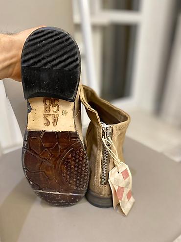 Ботинки: Обувь Италия Натуральная кожа Размеры уточнять Серые ботинки ручной — 9