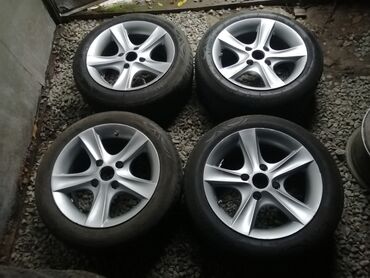 колёса на матиз: Колеса в сборе 195 / 55 / R 15, Лето, Комплект, Легковые, Литые, отверстий - 4