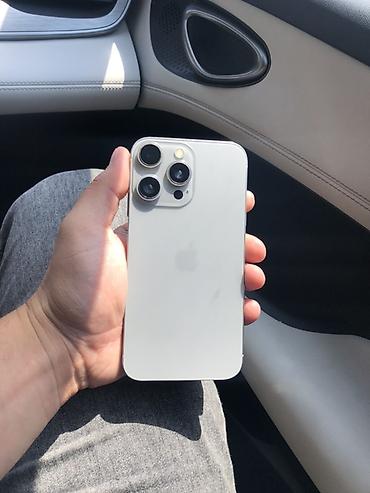 IPhone 15 Pro, 128 GB, Gümüşü, Face ID lalafo.az -da IPhone 15 Pro, 128 GB, Gümüşü, Face ID
