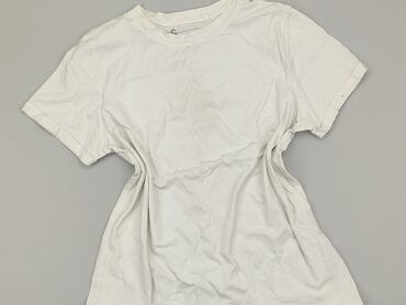 białe t shirty oversize: T-shirt, S, stan - Dobry