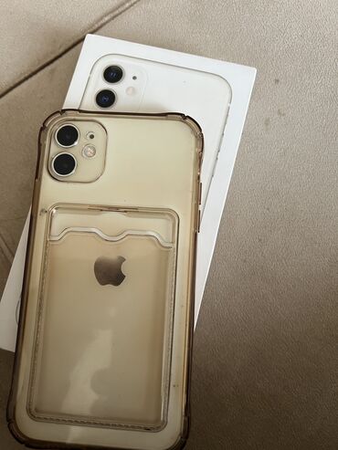 Apple iPhone: IPhone 11, Б/у, 64 ГБ, Чехол, 79 %