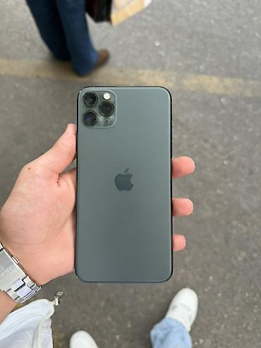 IPhone 11 Pro Max, Matte Midnight Green, Face ID