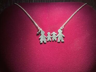 Ogrlice: Ogrlica sa priveskom, Handmade, Materijal: Srebro — 5