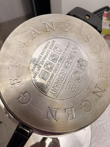 Кастрюли: Сотейник Solingen из нержавеющей стали с комплектом вставок - — 6