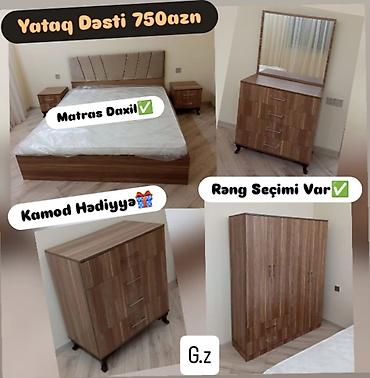 ucuz kravat: *Yeni ✨Yataq Dəsti ✨ 750Azn* 🔹İstehsal Rusiya Laminat 18/lik — 1