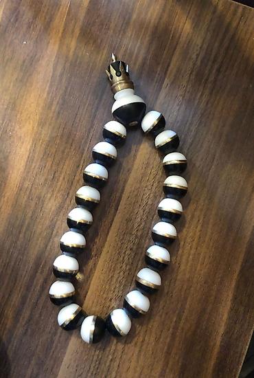 Təsbehlər: Taxta təsbeh dəsti - Material: taxta muncuqlar (tünd qəhvəyi və — 9