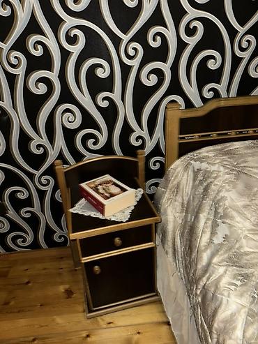 Yataq otağı mebel dəsti Tərkib: - İkinefərlik çarpayı (başlıq və