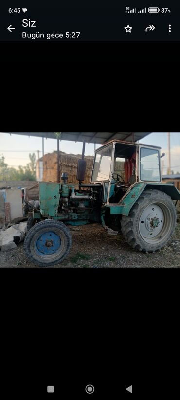 traktor alqi satqisi: Traktor Belarus (MTZ) 80, 1991 il, 70 at gücü, motor 1.2 l