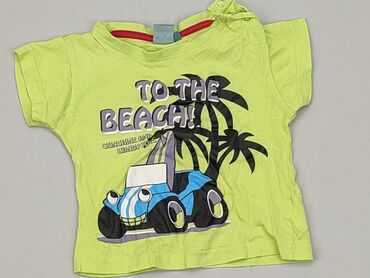 koszulki z traktorami dla dzieci: Koszulka, 6-9 m, stan - Dobry