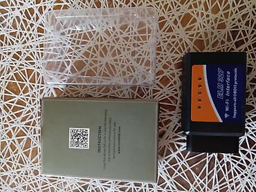 avto magnitafon: ELM327 Wi‑Fi OBDII diaqnostika adapteri - Avtomobilin OBDII portuna — 2