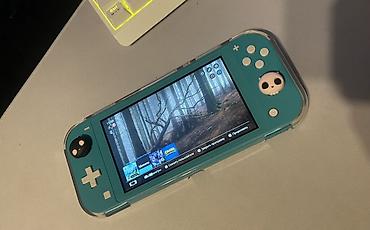 Nintendo Switch (Lite): Nintendo Switch Lite, бирюзовый - Компактная портативная консоль — 2