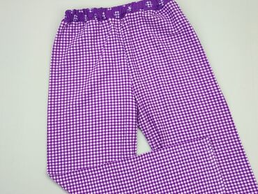 fioletowa spódnice w kratę: Spodnie od piżamy Damskie, S, stan - Bardzo dobry