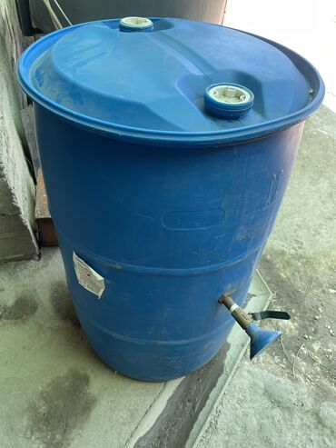 купить емкость для воды 500 литров: Продаю бочку для уличного душа 200 литров. Кара Балта