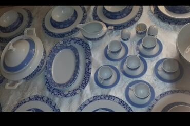 Nahar dəstləri və servizlər: Nahar dəsti, rəng - Ağ, Farfor, 12 nəfərlik, Türkiyə — 7