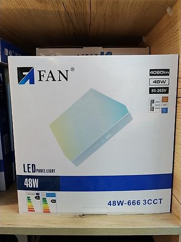 projector screen: LED панель FAN 48W (модель 48W-666 3CCT) - Тип: LED Panel Light - — 2
