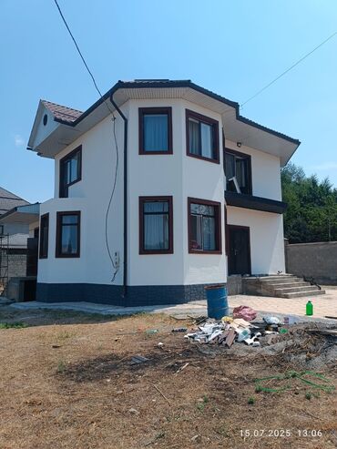 Фасадные работы: Ремонт фасада, Фасадный декор, Демонтажные работы | Рамки, Туникафон, Балясины | Сары-Таш, Сухой травертин, Алюкобонд | Минеральная вата, Penoplex, Базальт Больше 6 лет опыта — 23