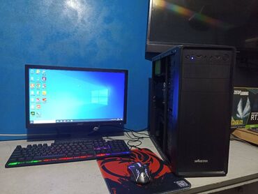 Настольные ПК и рабочие станции: Компьютер, ядер - 4, ОЗУ 16 ГБ, Игровой, Б/у, Intel Core i7, AMD Radeon RX 580, HDD + SSD — 28