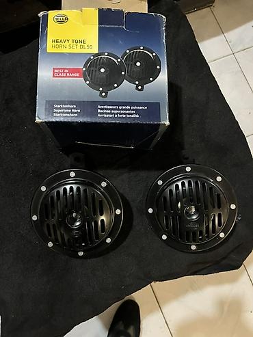 ksenon: Avtomobil aksesuarları paketi 1) Hella Heavy Tone Horn Set DL50 - İki — 1
