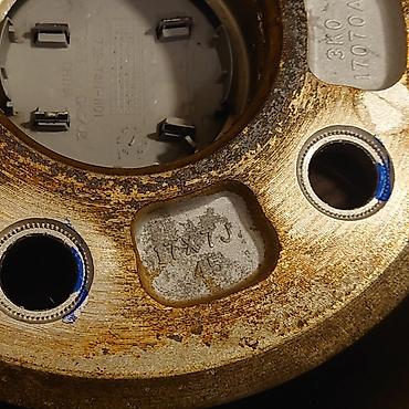 Диски: Литые Диски R 17 Honda, Комплект, отверстий - 5, Б/у — 9