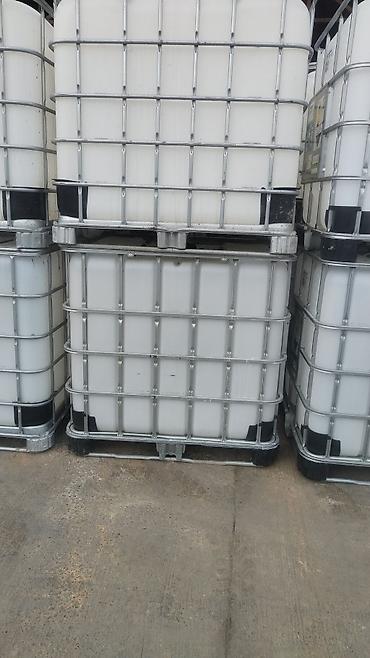 can eti: IBC konteynerlər – 1000 litr, plastik çənlər (paletli, qəfəsli) — 5