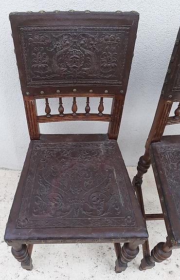 Stilske stolice: Alt Deutsch 2-dve Stilske Stolice •Za restauraciju (sređivanje) — 2