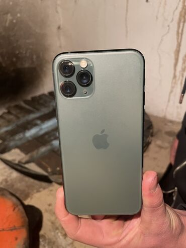 мерседес 124 2 2: IPhone 11 Pro, Колдонулган, 256 ГБ, Matte Midnight Green, 70 %