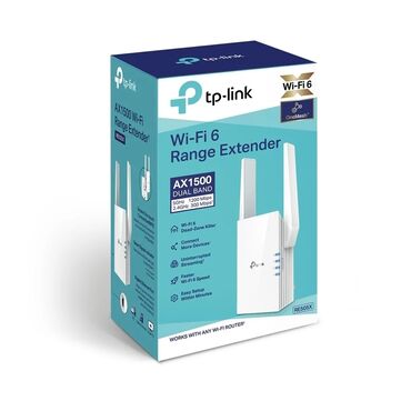 пассивное сетевое оборудование ethernet rj45: Усилитель wi-fi сигнала tp-link re505x (ax1500) из сша! Новейший