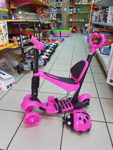Igračke: Trotineti 5u1 snizenje 4500din, sediste, rucica, naslon se skidaju — 8