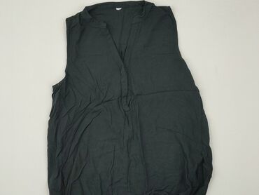 czarne bluzki bez rękawów: Blouse, S (EU 36), condition - Good