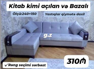 Uşaq və gənc otağı üçün dəstlər: Künc divan, Yeni, Açılan, Bazalı