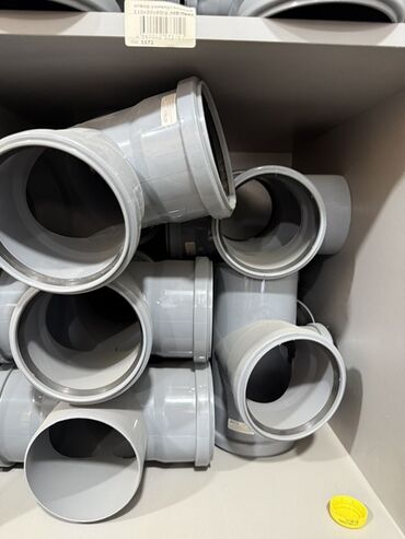 утюг для пластиковых труб цена: ПВХ фитинги для канализации (внутренняя разводка) - Серые