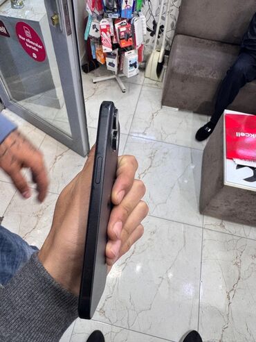 notebook ikinci el: IPhone 15, 128 ГБ, Черный, Гарантия, Отпечаток пальца, Беспроводная зарядка