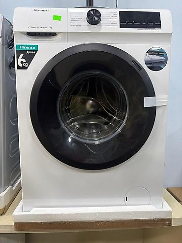 Paltaryuyan maşın Hisense, 6 kq, Yeni, Avtomat, Qurutmasız, Kredit var, Pulsuz çatdırılma