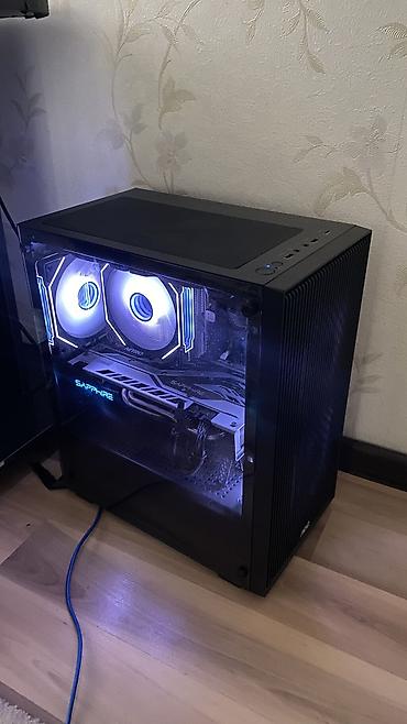 Компьютер, ядер - 6, ОЗУ 16 ГБ, Игровой, Б/у, Intel Core i7, AMD Radeon RX 580, HDD + SSD
