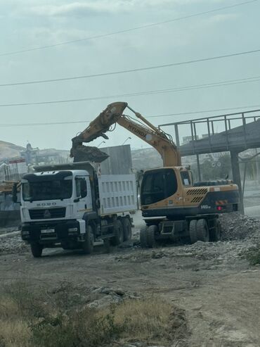 Аренда самосвала: Услуги экскаватора и самосвала HOWO 6x4 (трехосный) - Вывоз и подвоз — 12