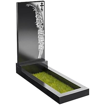 Ритуальные услуги: Чистка могил, Изготовление крестов, Изготовление овалов с фото | Мраморная крошка, Травертин, Габбро | Оформление — 29