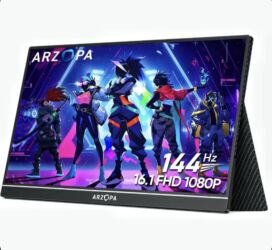 мониторы портативные: Монитор, Колдонулган, 15" - 16"