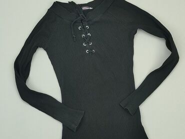 bluzki czarne plus size: Bluzka Damska, S, stan - Dobry