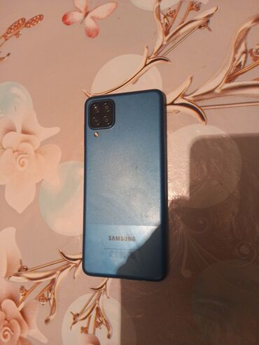 Elektronika: Samsung Galaxy A12 | 32 GB | rəng - Mavi | Barmaq izi, Face ID