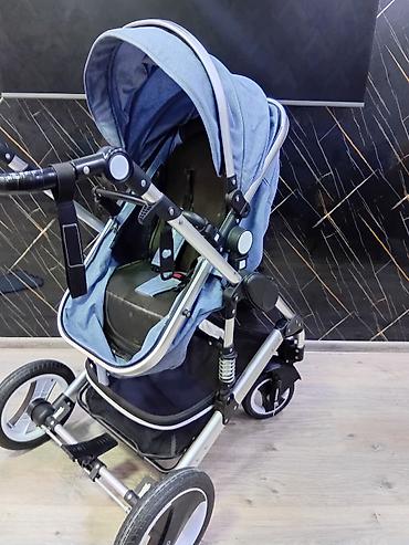 Модульные коляски: Uşaq arabası – Cynebaby, mavi rəng Xüsusiyyətlər: - 2-si 1-də sistem — 5