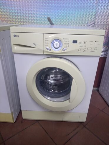 веко стиральная машина: Кир жуучу машина LG, Колдонулган, Автомат, 5 кг чейин, Компакттуу