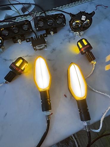 h4 led: Набор светотехники для мотоцикла/скутера. Наушник очки кастет в — 3