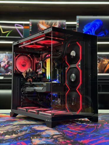 комп клуб: Компьютер, ядролор - 12, ОЭТ 32 ГБ, Жумуш, окуу үчүн, Жаңы, Intel Core i7, NVIDIA GeForce RTX 5070, SSD