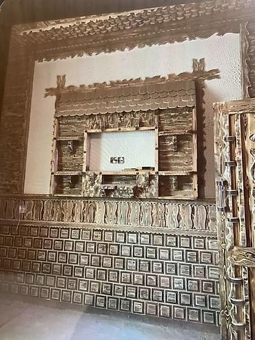 Sifarişlə qonaq dəstləri: Rustik üslubda əl işləri: interyer üçün bədii ağac işləmələri və mebel — 3