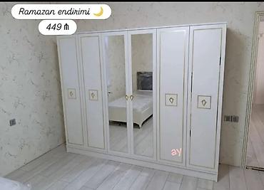 qapi demir qapi seyf qapi: Yeni, 6 qapı, Güzgülü, Açılan, Düz dolab — 3