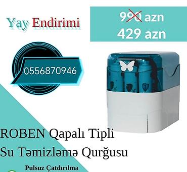 kaset aparatı: Su filteri su təmizləmə aparatı ROBEN qapalı tipli su təmizləmə — 4