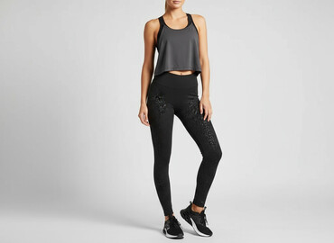 legginsy damskie ocieplane allegro: Leggings, Legginsy Sportowe damskie, rozmiar M