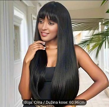 Perike i klipse: Perike – različiti modeli i boje - Tip: ravne duge perike za žene i — 18