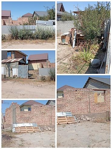 кызыл кия участка: Недостроенный дом на участке 4 сотки, ж/м Оскон-Ордо, 10-я улица — 3